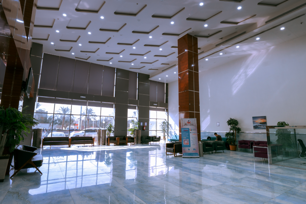 Entrance to Al- Badri Clinic Complex