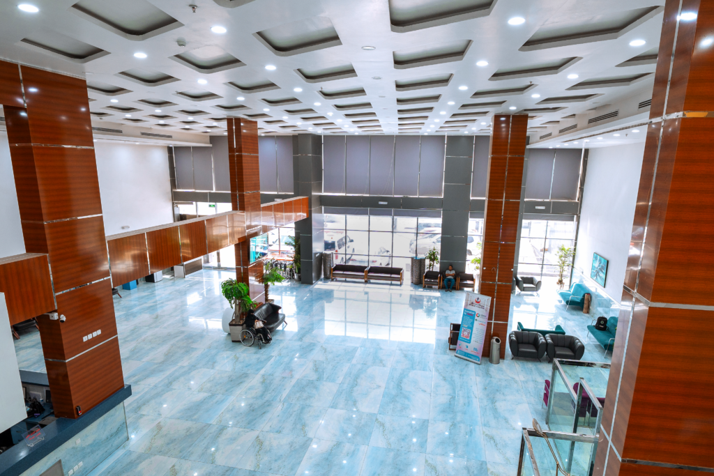 Entrance to Al- Badri Clinic Complex