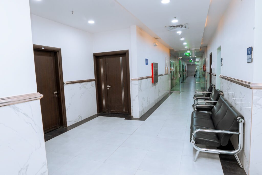 Entrance to Al- Badri Clinic Complex