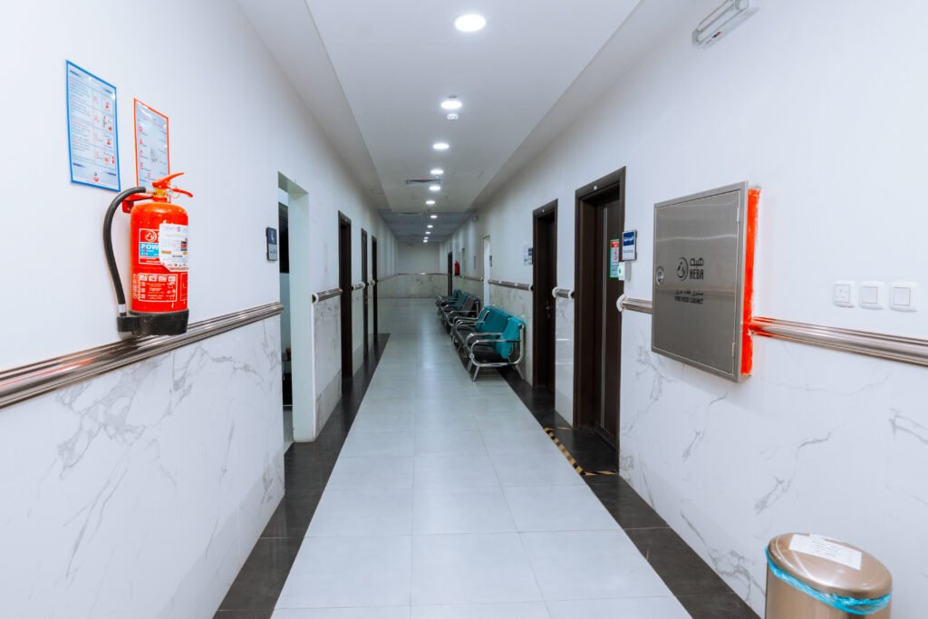 Entrance to Al- Badri Clinic Complex